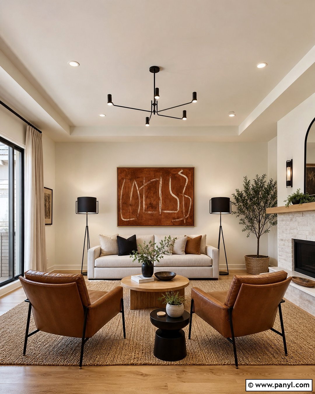 Warm White Wall Paint - 30 Modern Wall Paint Ideas