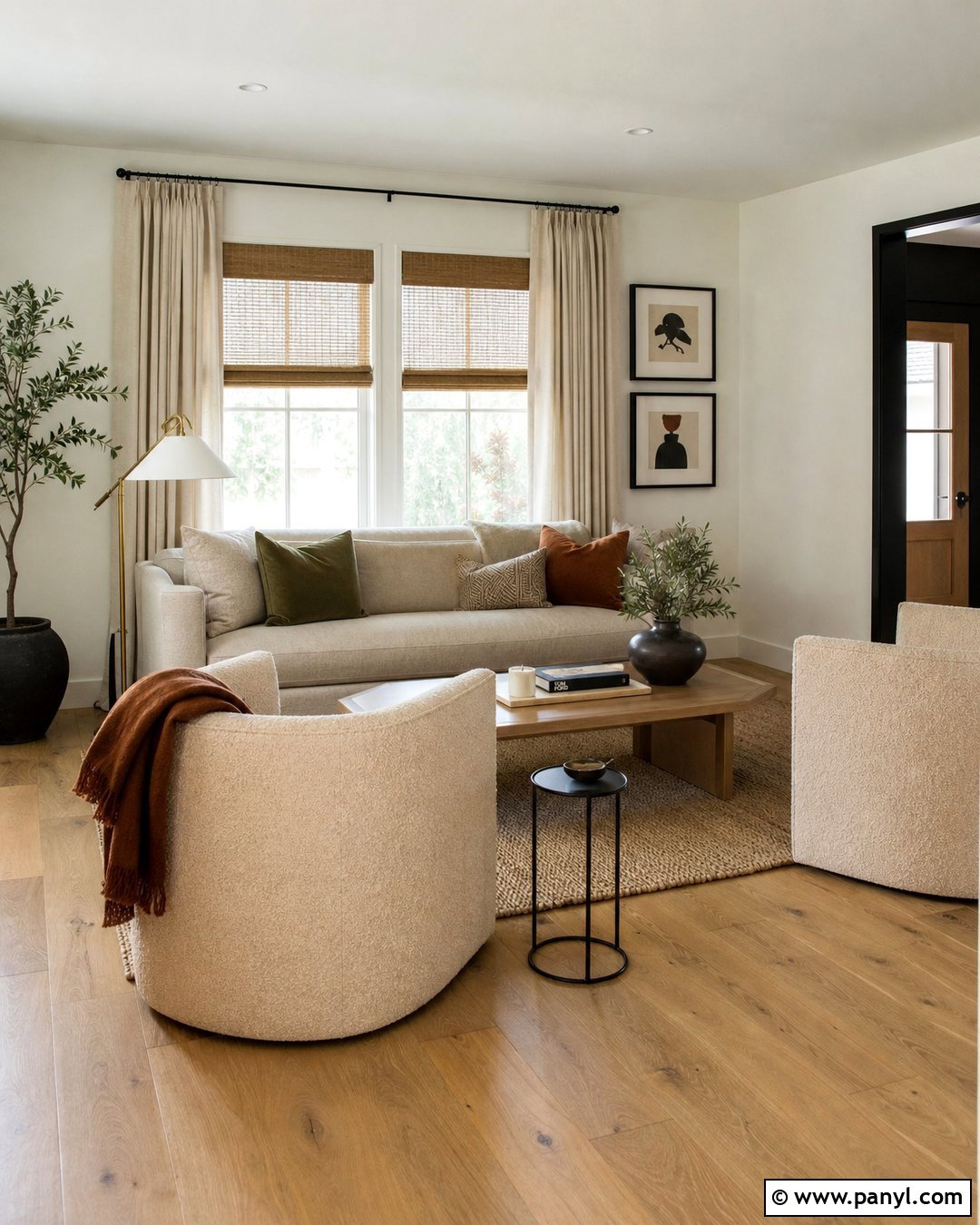 Warm White Walls - 35 light wall colors