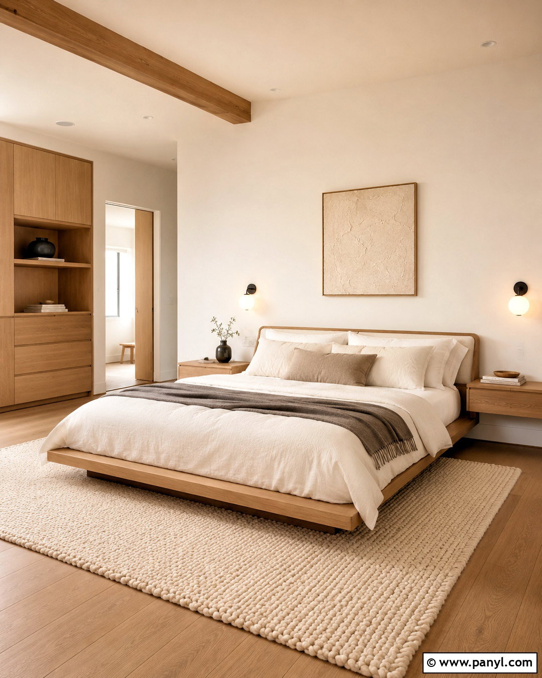 35 Warm White Walls for Cozy, Light-Filled Modern Rooms