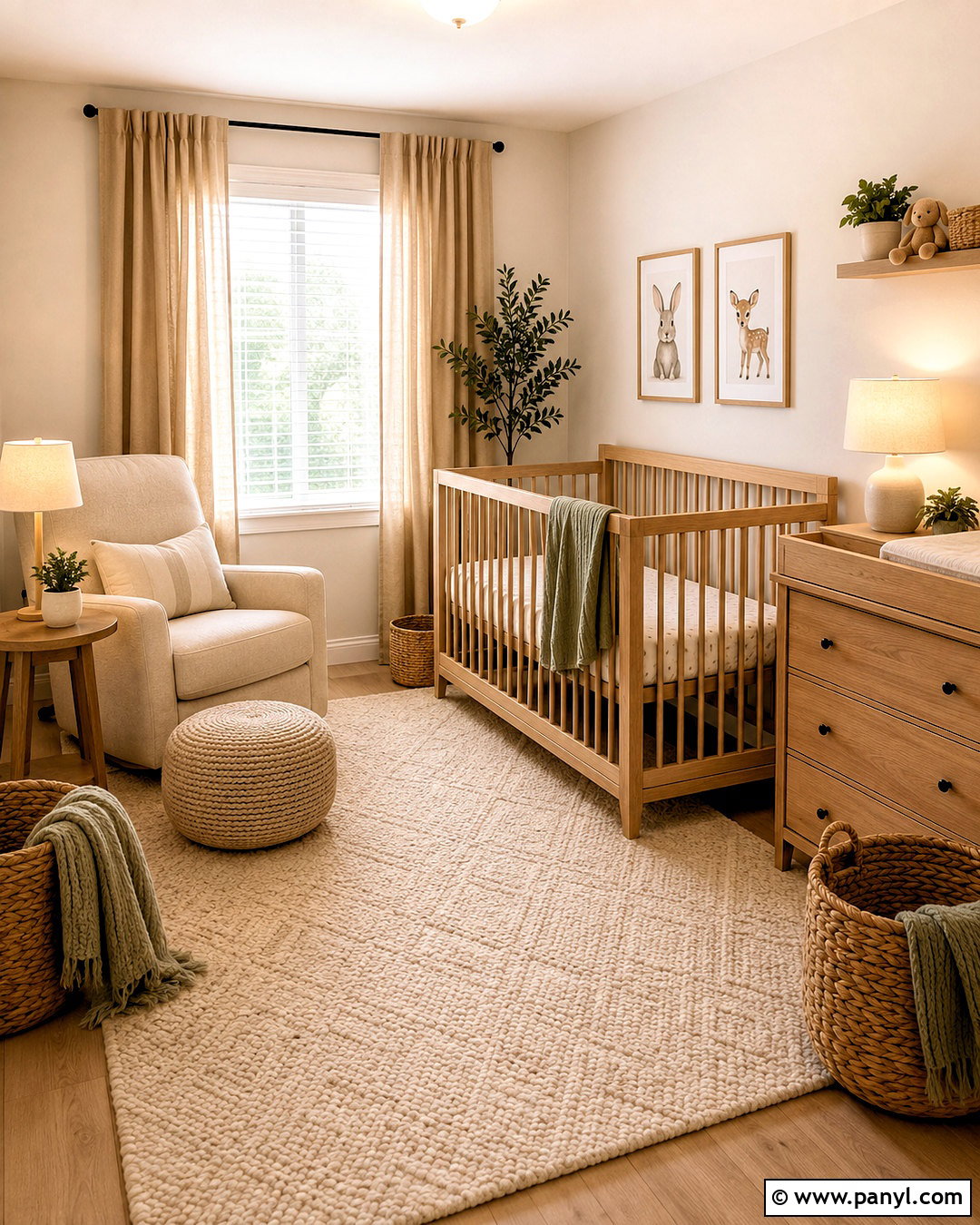 Warm White Walls In A Neutral Nursery - 35 warm white walls
