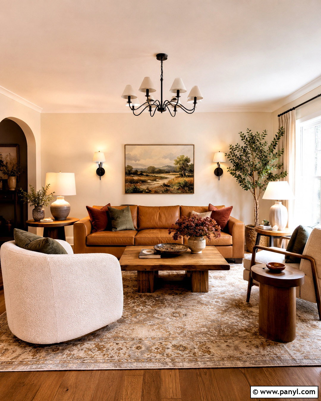 Warm White Walls In A North-Facing Room - 35 warm white walls