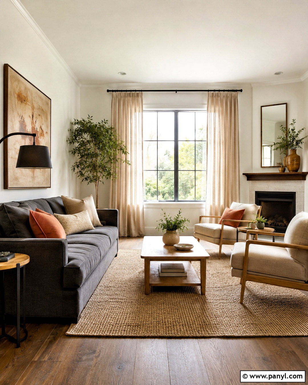 Warm White Walls With A Gray Sofa - 20 What Colour Walls With Grey Sofa Ideas