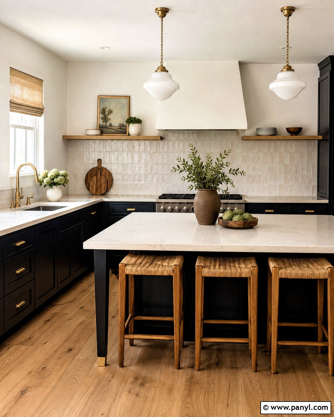 Warm White Walls With Black Cabinets - 20 What Wall Color Goes With Black Cabinets