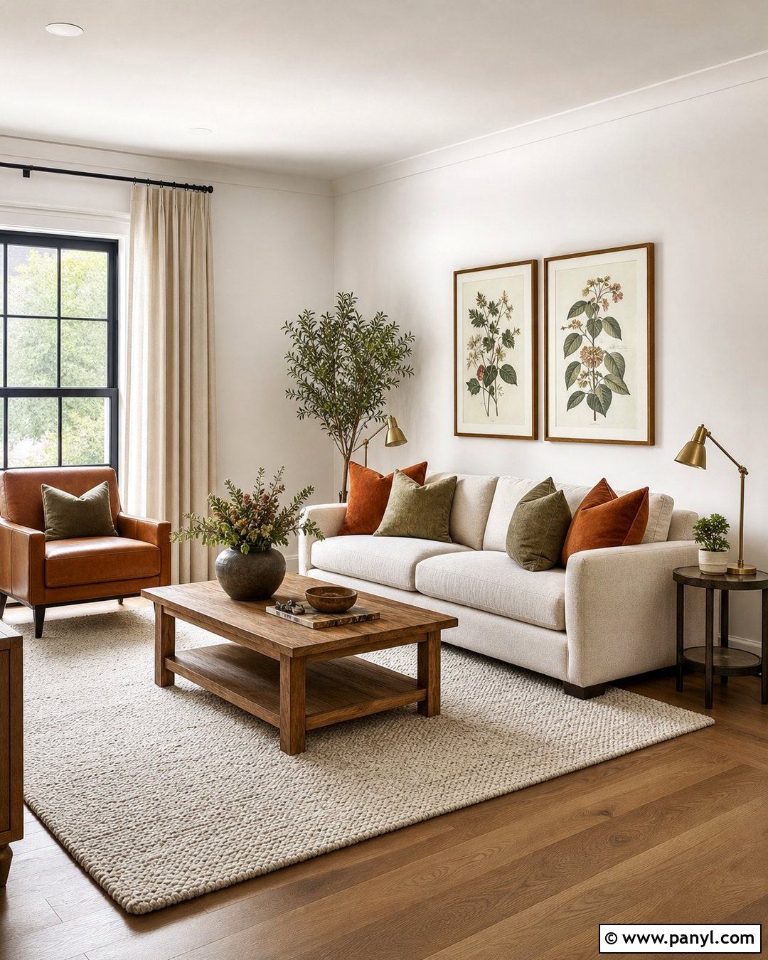 Warm White Walls With Bright White Trim - 25 White Wall White Trim Ideas