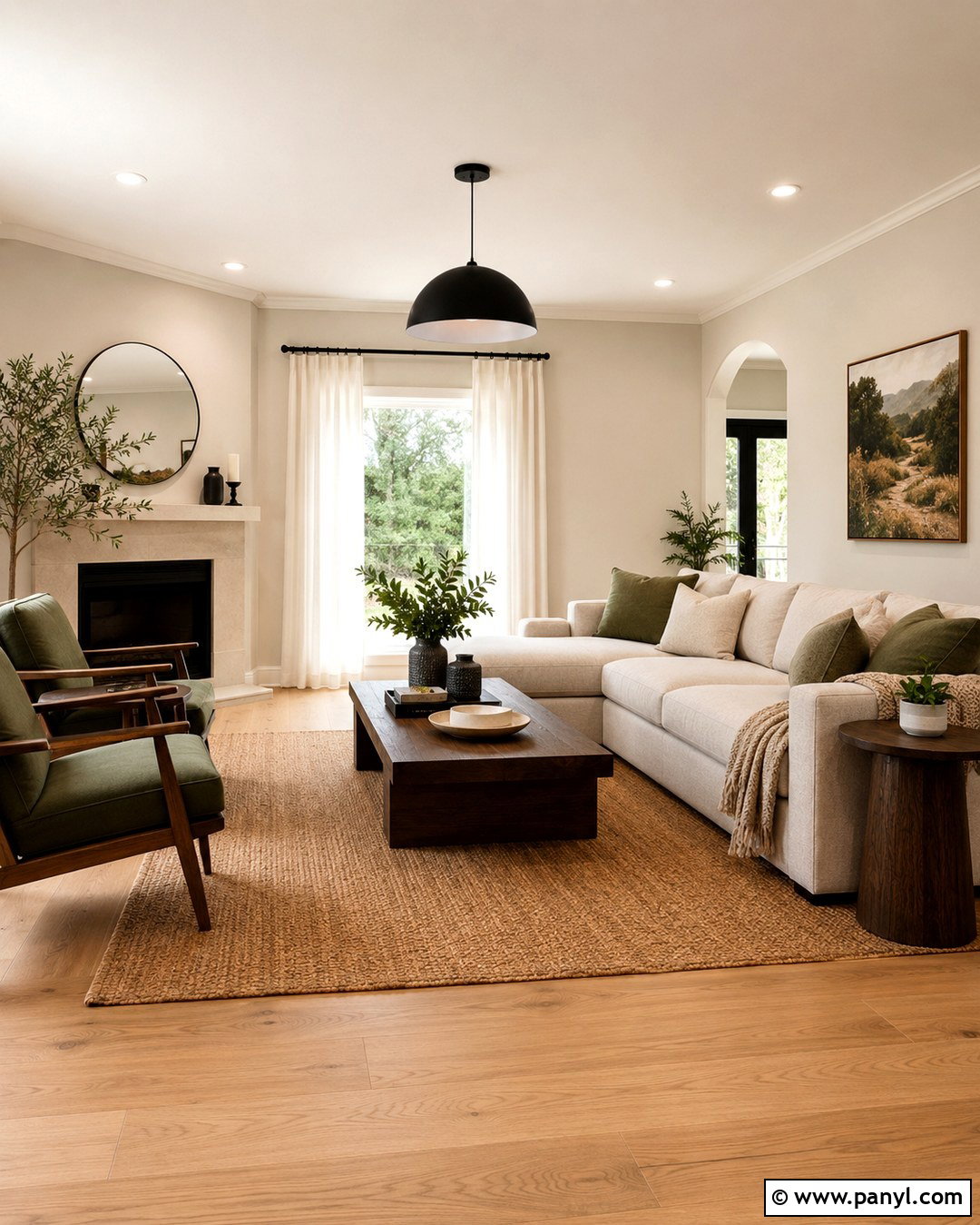 Warm White Walls With Cream Trim - 20 Cream Trim Wall Color Ideas
