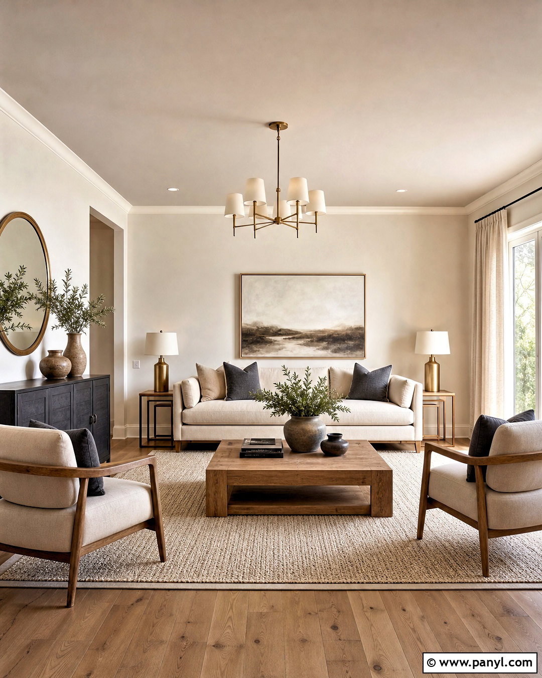 20 Wall and Ceiling Color Combinations for Seamless Rooms