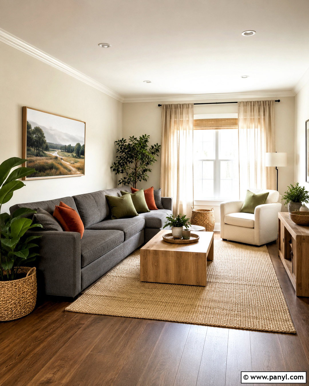 Warm White Walls With Grey Sofa - 20 Wall Colour With Grey Sofa Ideas