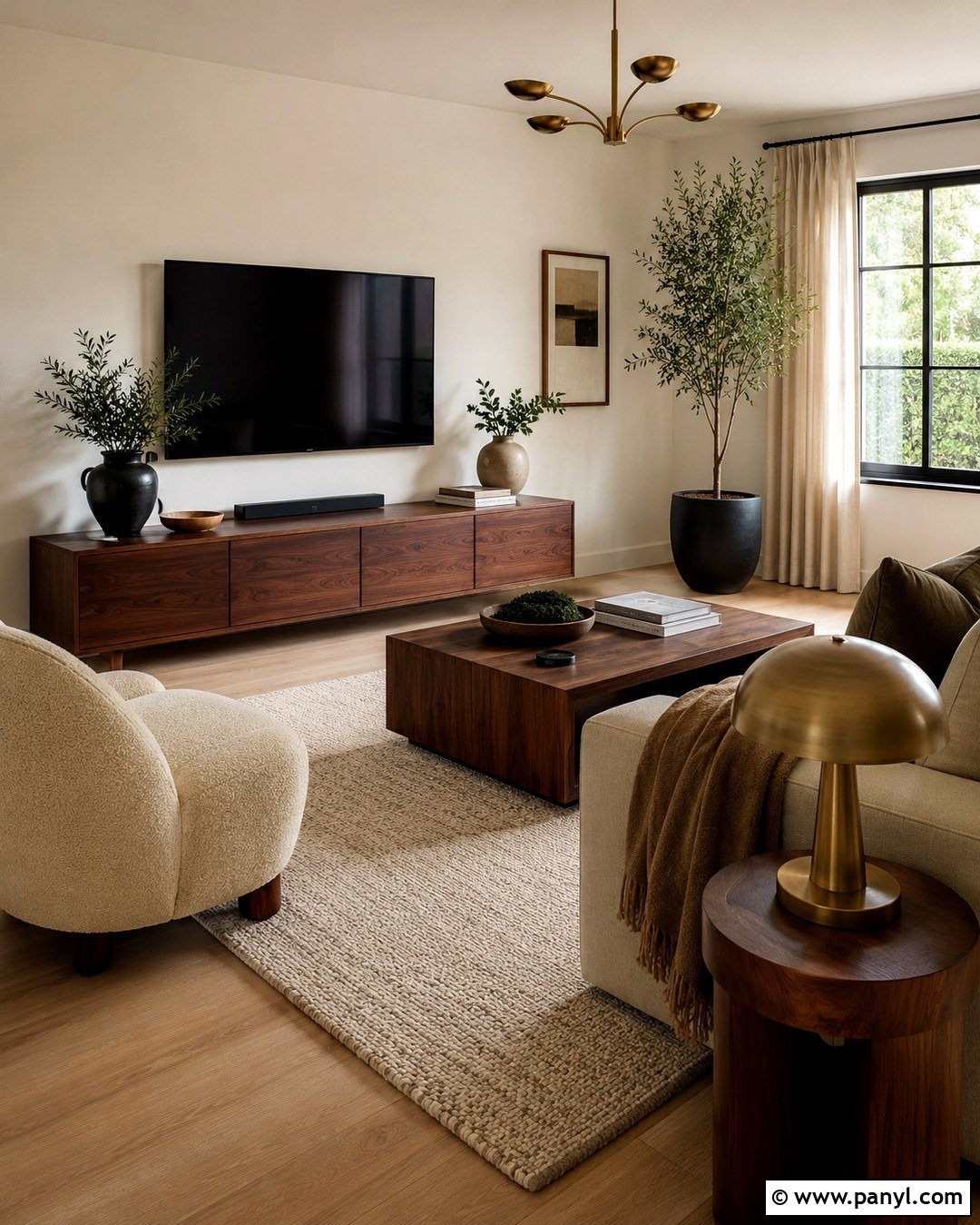 Warm White Walls With Walnut Furniture - 20 Best Wall Color For Walnut Furniture Ideas