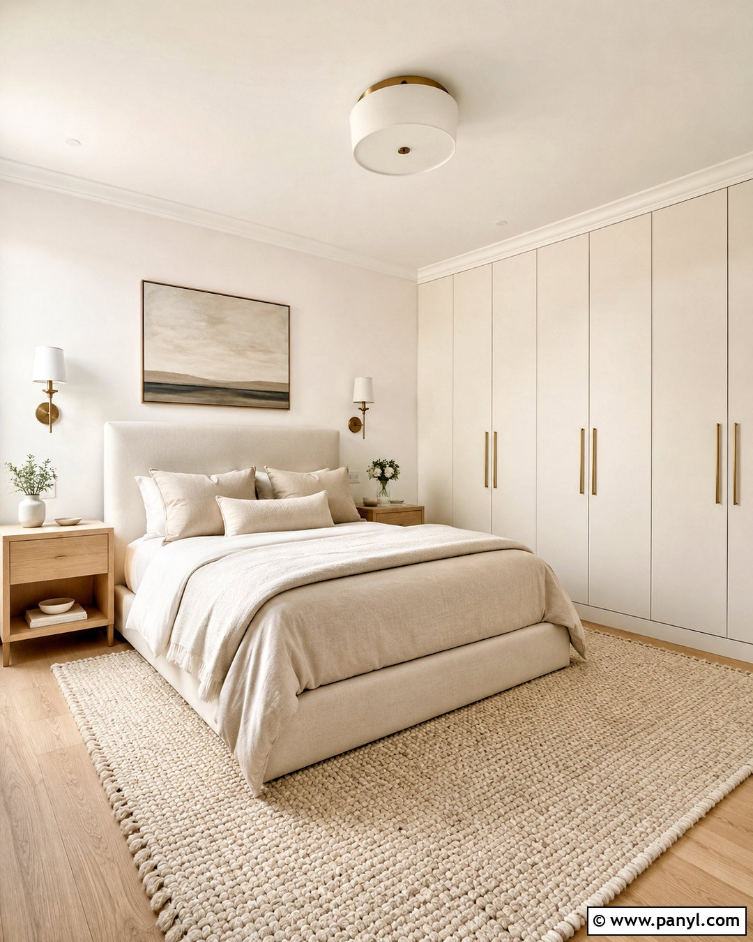Warm White Wardrobe And Wall - 20 Wardrobe And Wall Same Colour Ideas