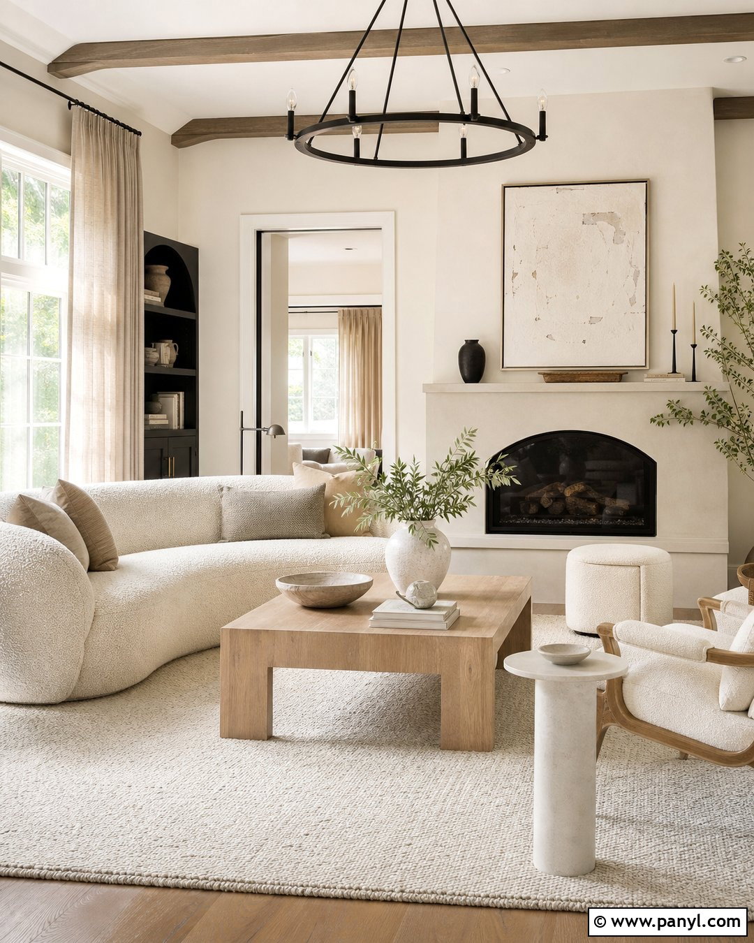 Warm White With Beige Walls - 20 Colours That Go With Beige Walls