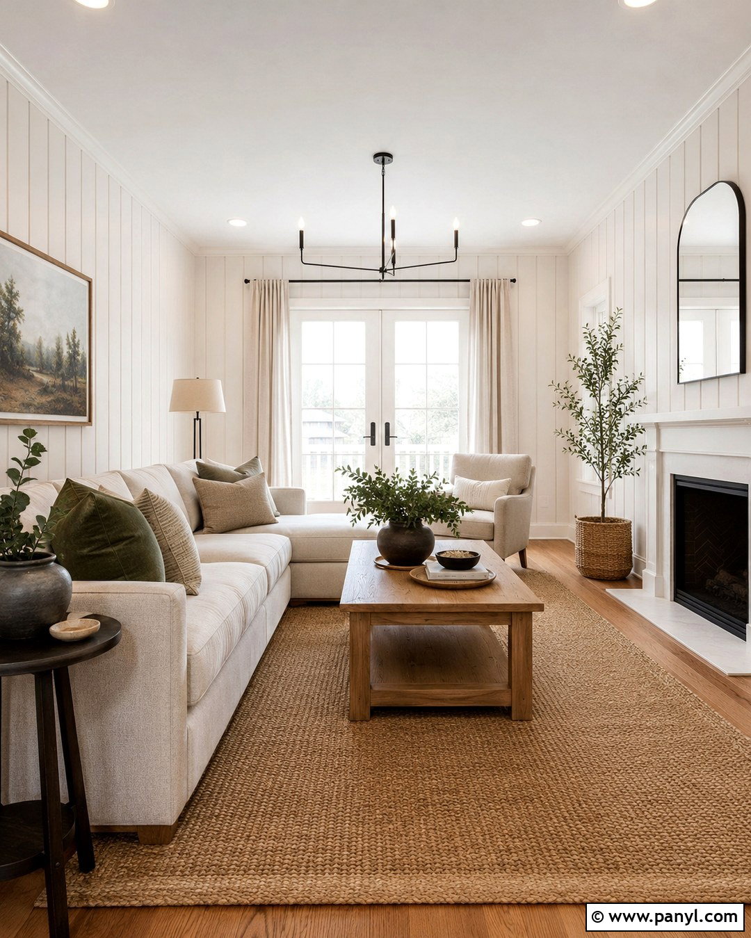 Warm White Wood Panels - 20 Wood Panel Colors