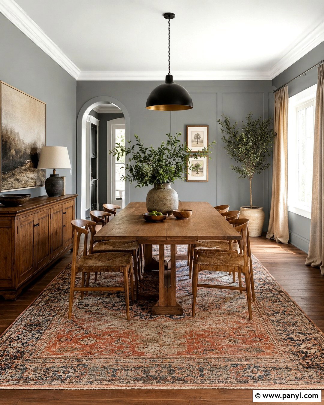 Warm Wood With Gray Walls - 20 What Goes With Gray Walls