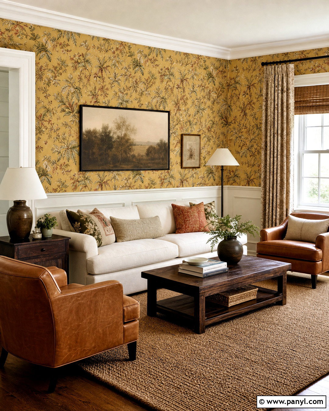 Warm Yellow Wallpaper Living Room - 20 warm yellow living room ideas