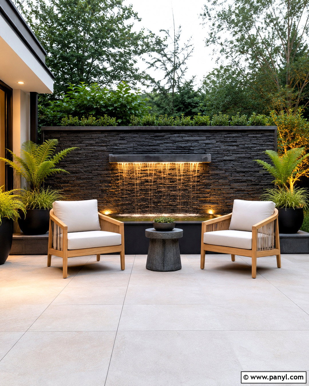 Water Feature Outside Wall - 20 outside wall ideas