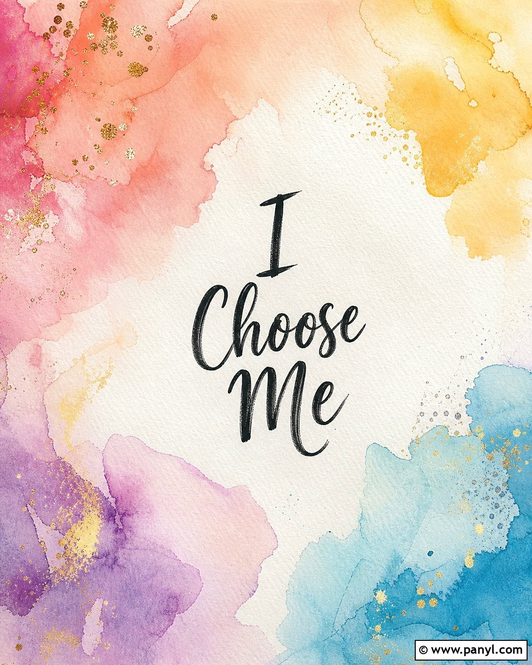 Watercolor I Choose Me Wallpaper - 25 I Choose Me Wallpaper Ideas