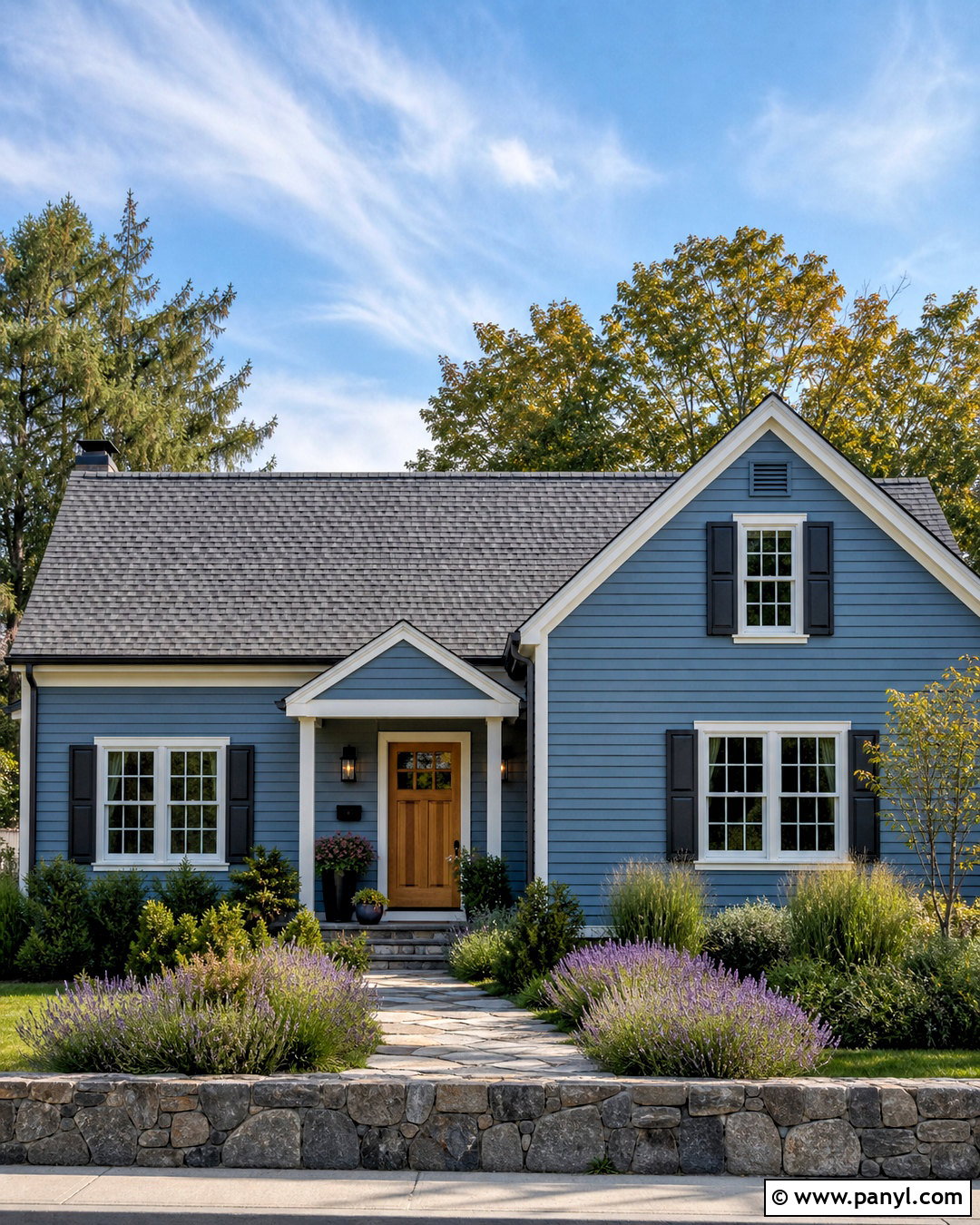 Waters Edge Exterior With Dark Shutters - 20 waters edge benjamin moore ideas