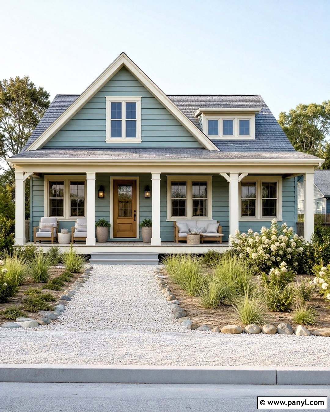 Watery Exterior With Cream Trim - 20 watery sherwin williams ideas