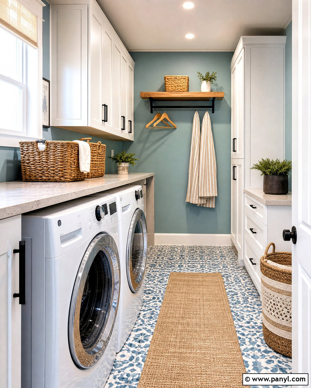 Watery Laundry Room With White Cabinets - 20 watery sherwin williams ideas