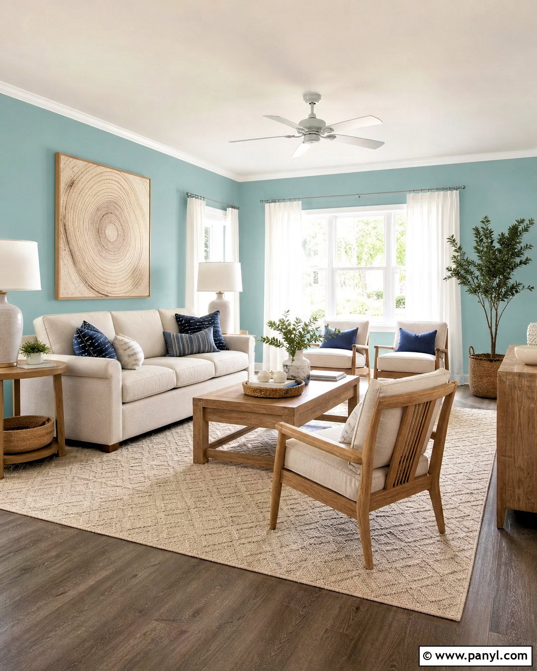 Watery Living Room With White Trim - 20 watery sherwin williams ideas