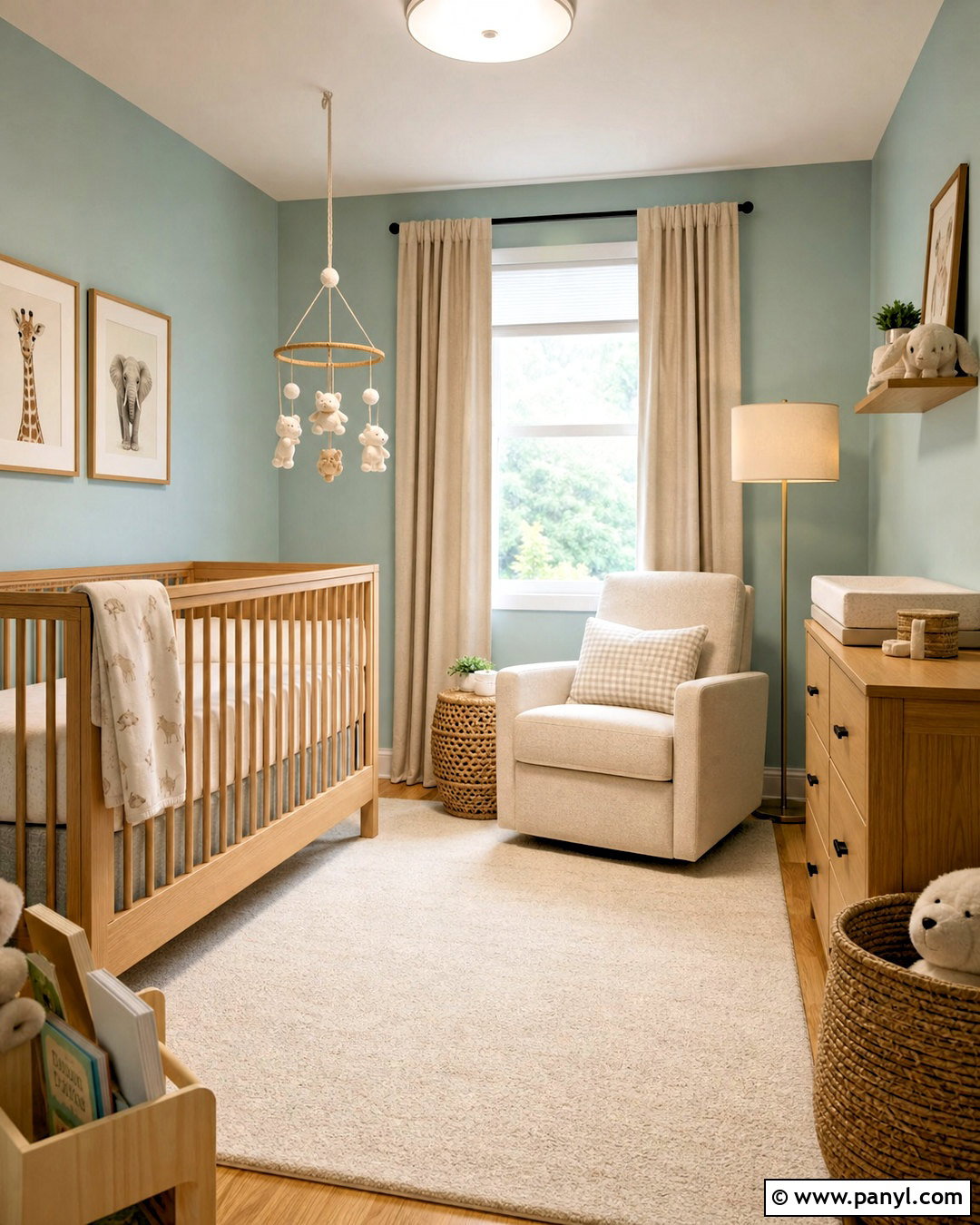Watery Nursery With Warm Neutrals - 20 watery sherwin williams ideas