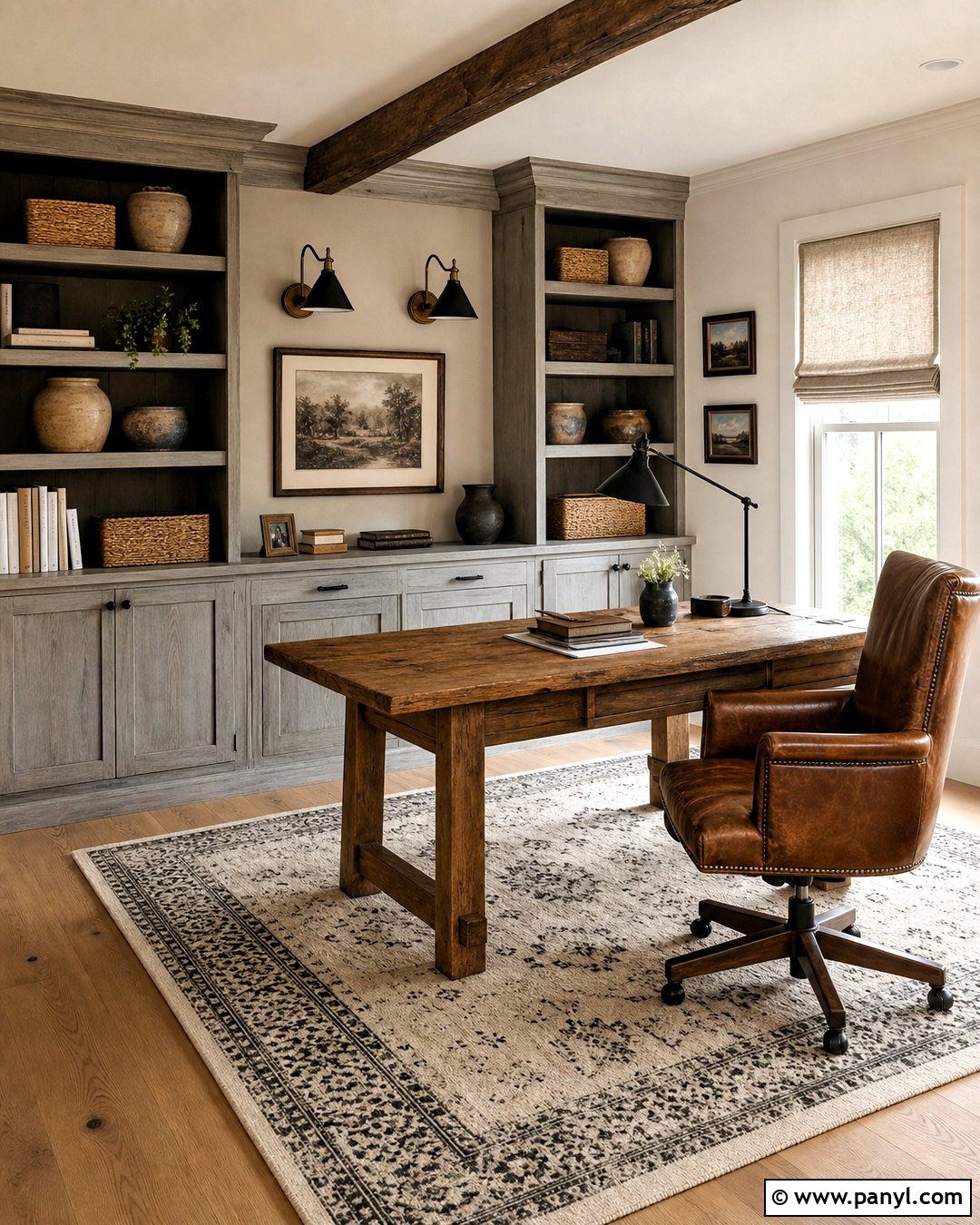 Weathered Gray Farmhouse Paint Color - 20 rustic farmhouse paint colors