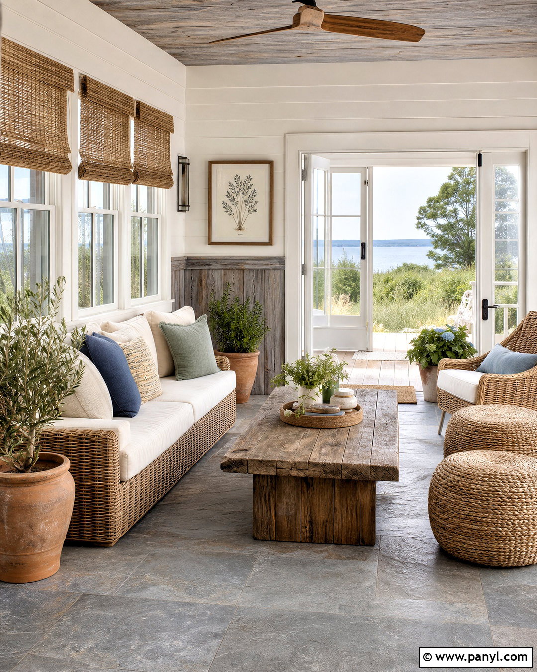 Weathered Wood Grain Texture Sunroom - 20 grain texture ideas