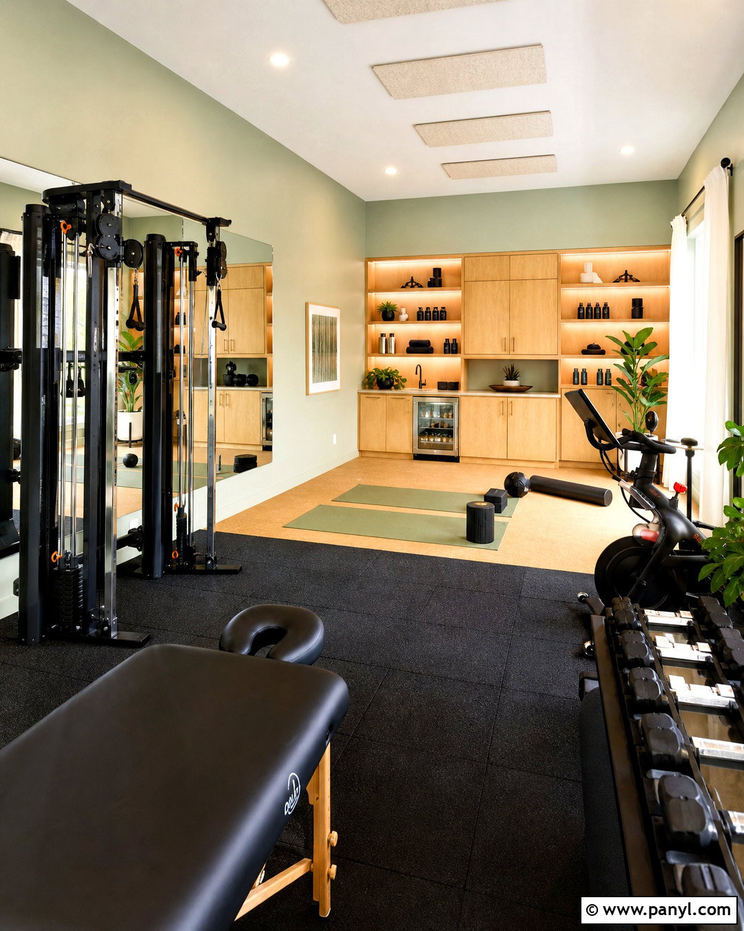 Wellness House Gym Room - 20 house gym room ideas