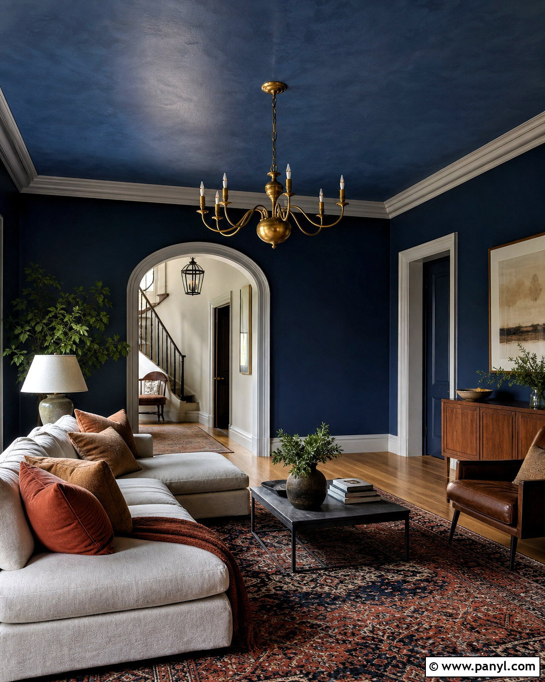 Wevet Ceiling With Dark Walls - 20 wevet farrow and ball ideas