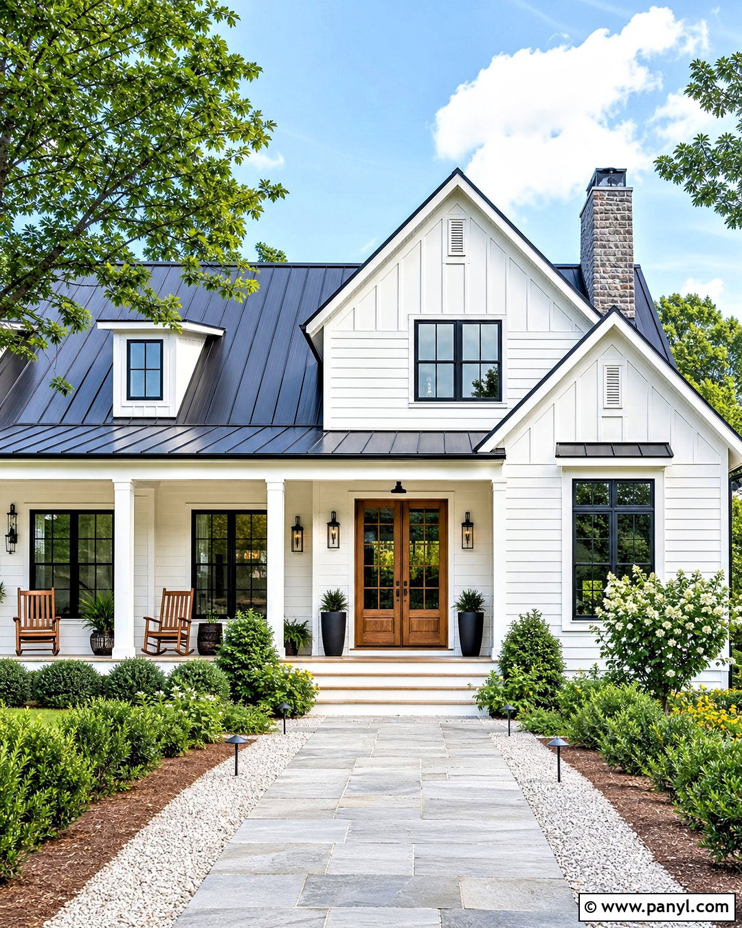 Whisper White Farmhouse Exterior - 20 whisper white behr ideas