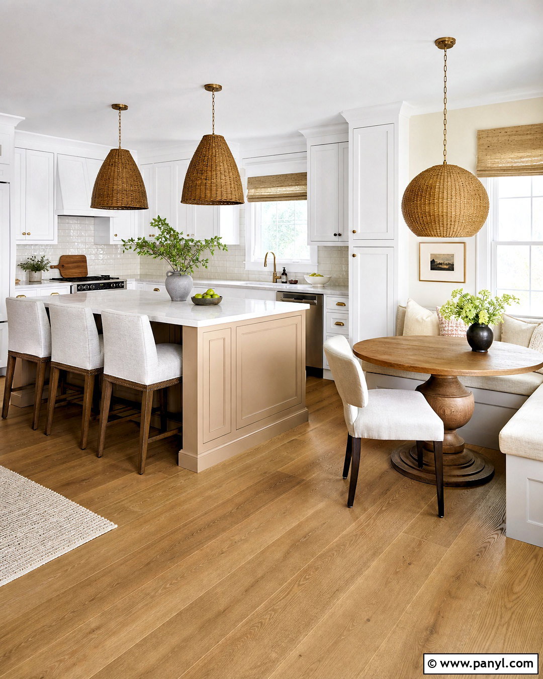 20 White and Beige Kitchen Ideas for Warm, Modern Homes