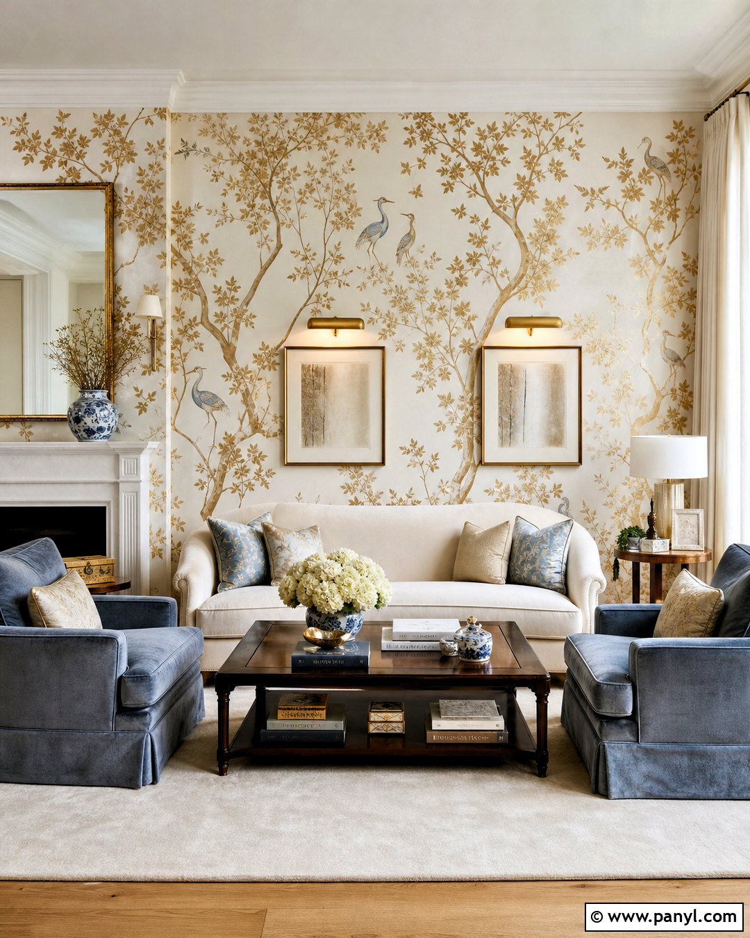 White And Gold Chinoiserie Wallpaper - 20 wallpaper white and gold ideas