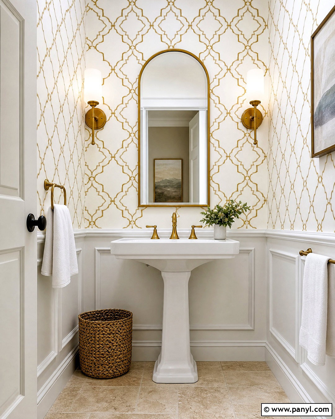 White And Gold Moroccan Wallpaper - 20 wallpaper white and gold ideas