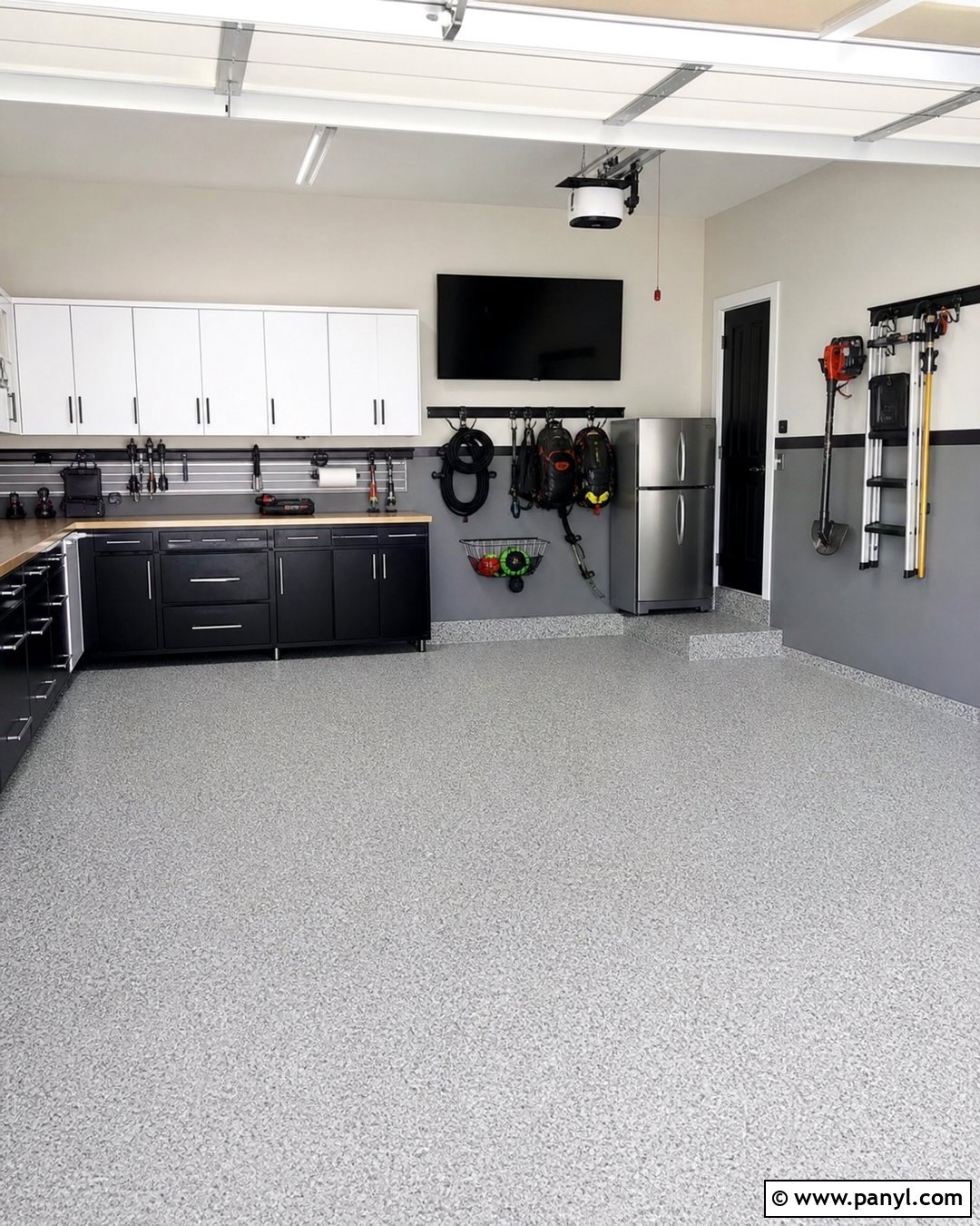White And Gray Garage Walls - 35 Garage Walls Paint Colors