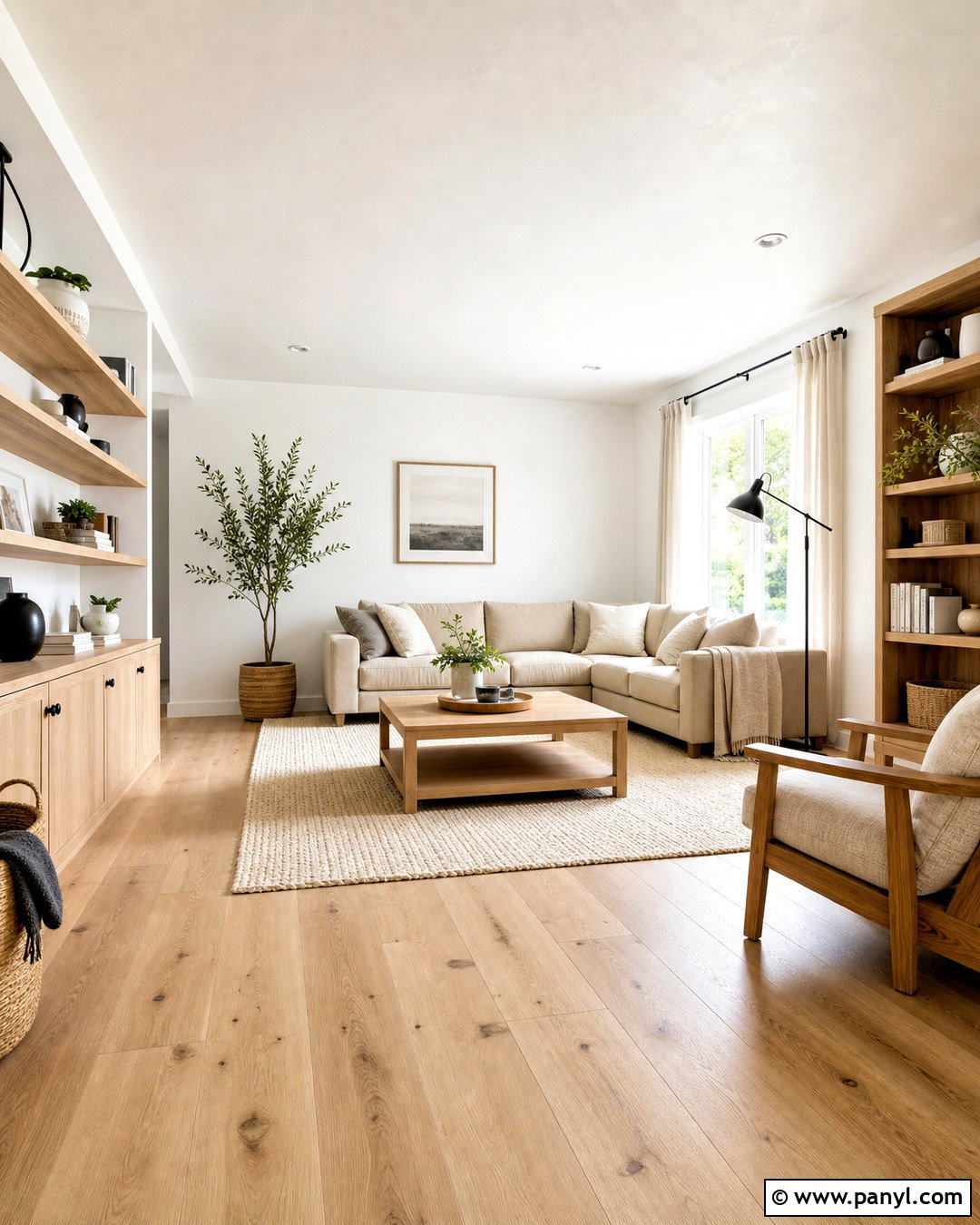White And Oak Wooden Color Combination - 20 wooden colour combination ideas
