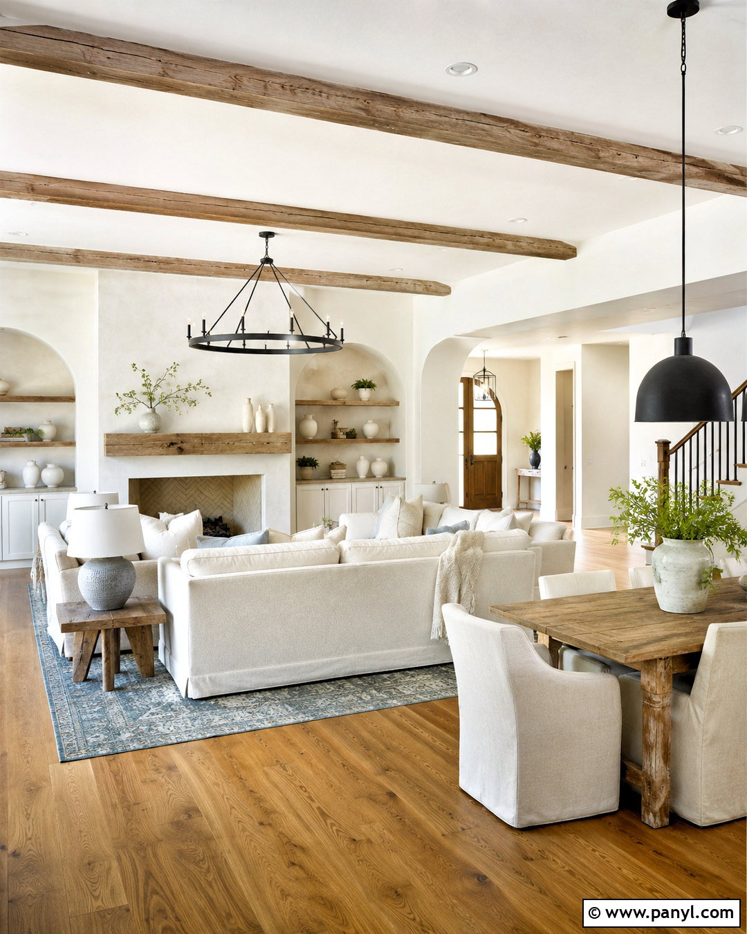 White And Reclaimed Wood Modern Farmhouse Color Scheme - 20 modern farmhouse color scheme ideas