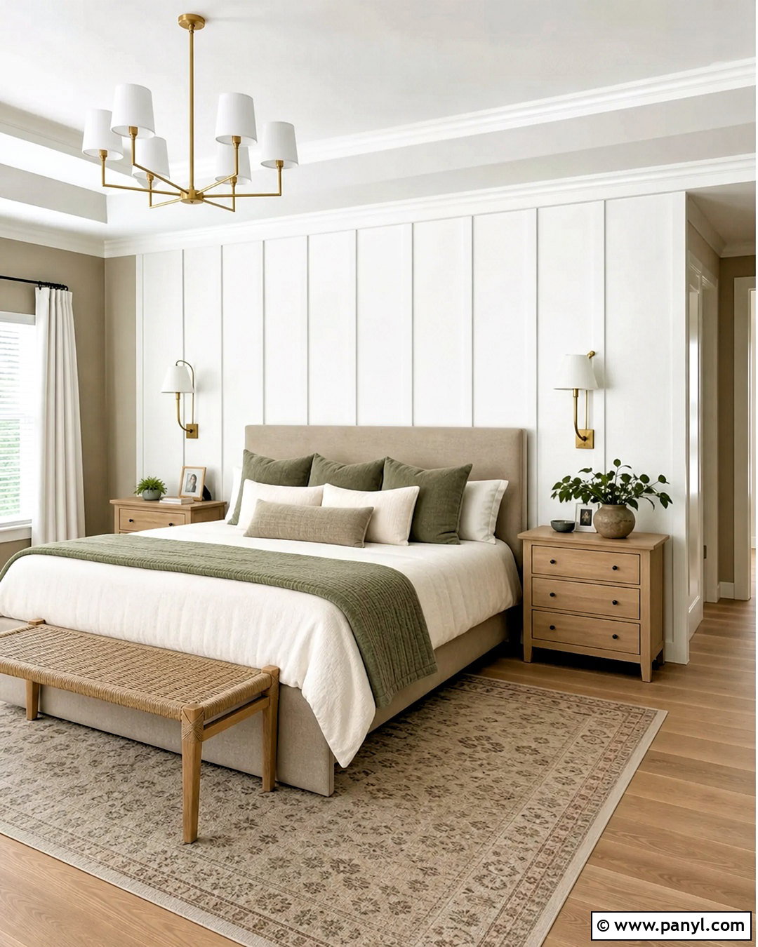 White Board And Batten Accent Wall - 20 white accent wall ideas