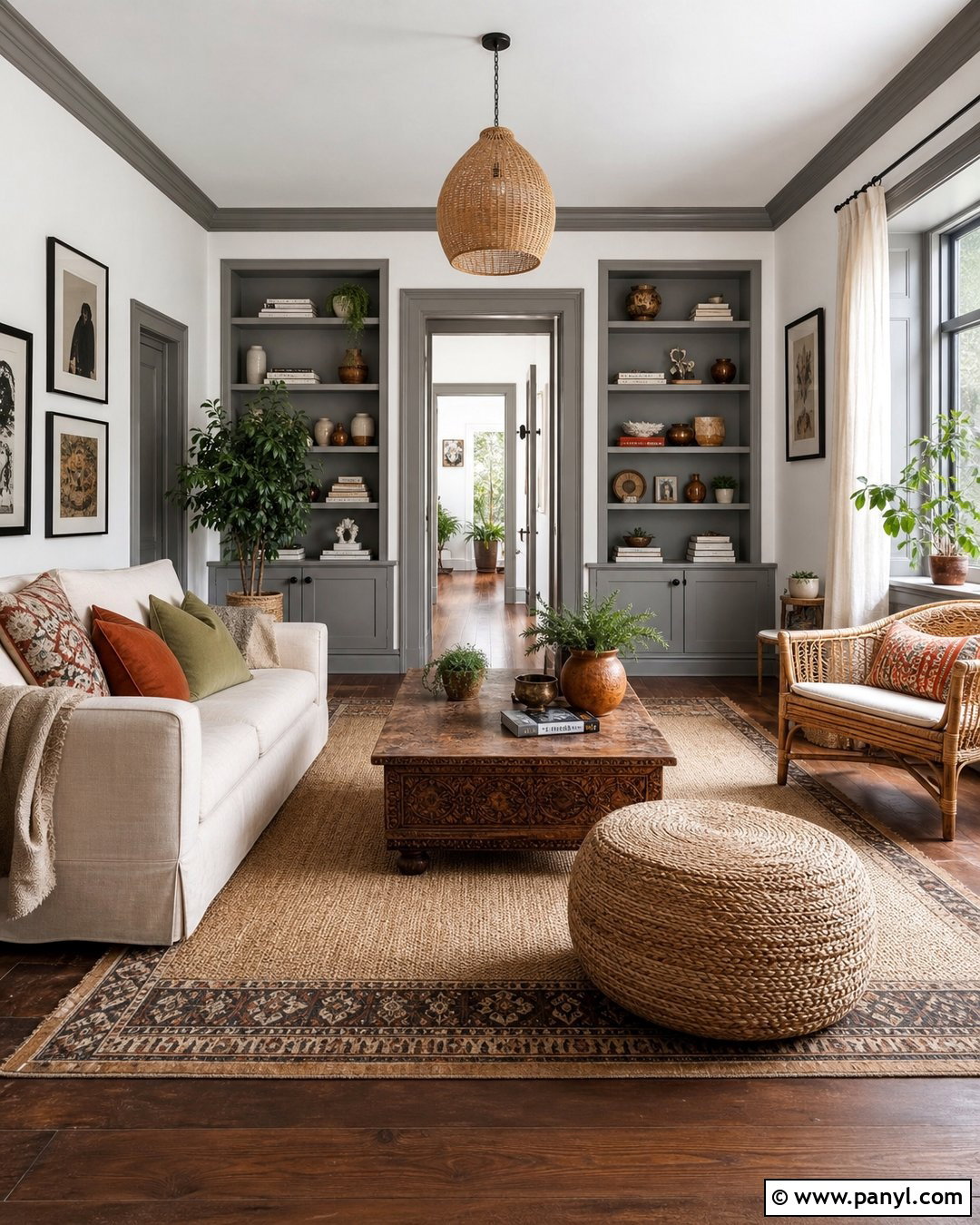 30 White Walls Grey Trim Ideas: Polished Looks for Any Room