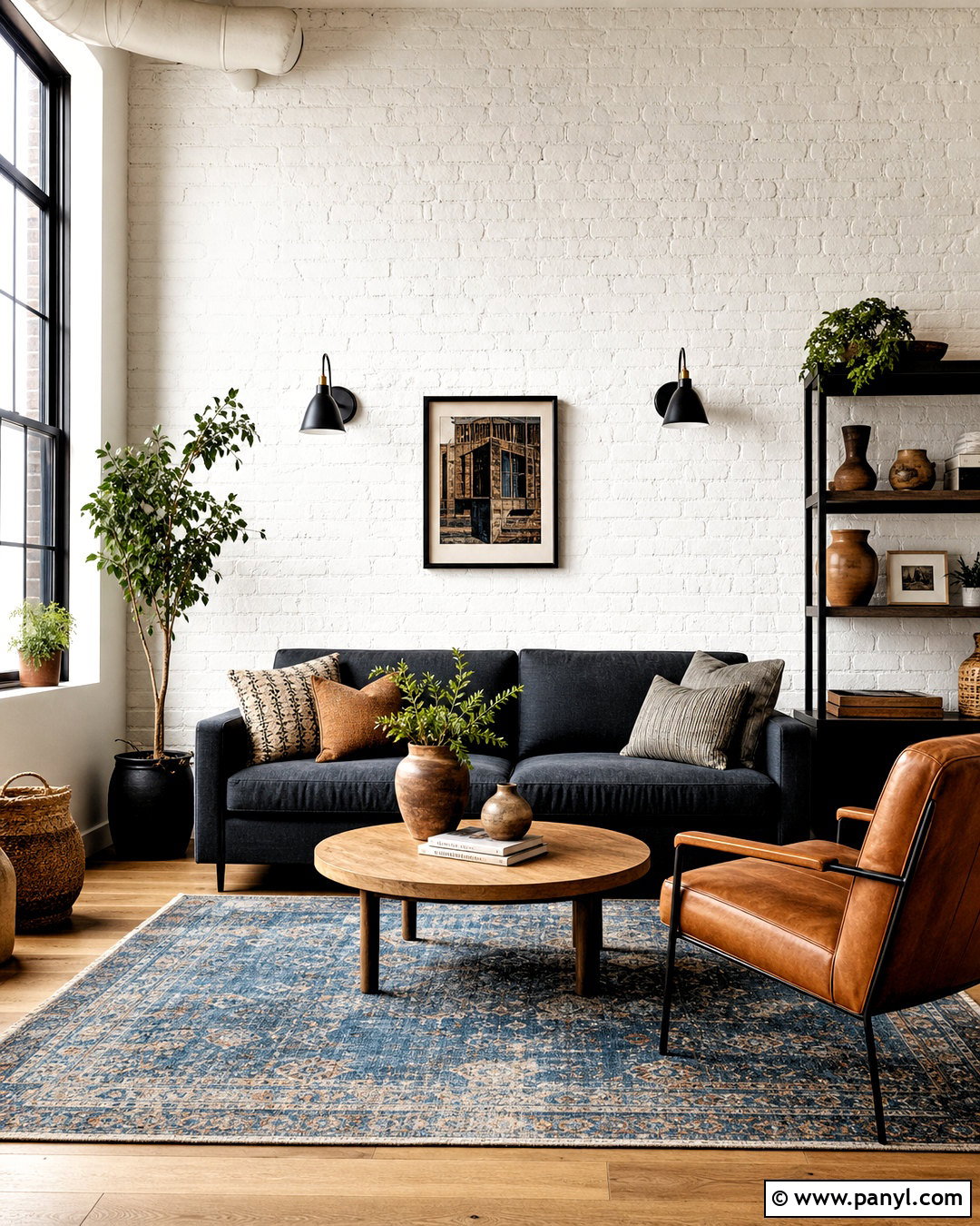 White Brick Accent Wall - 20 white accent wall ideas
