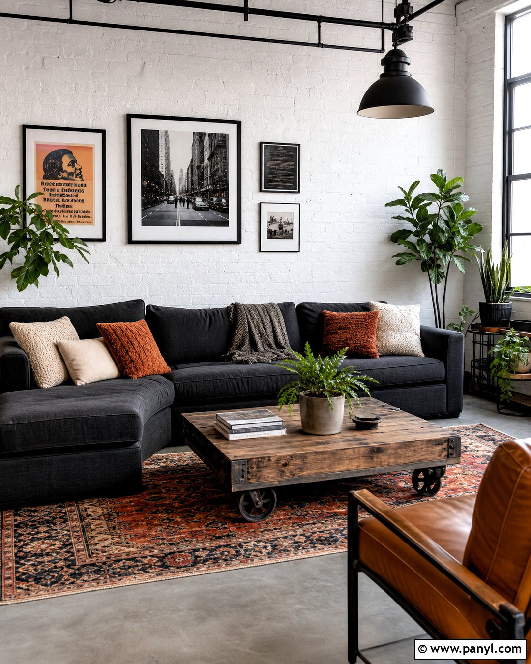 White Brick Wall Living Room - 20 white wall background ideas
