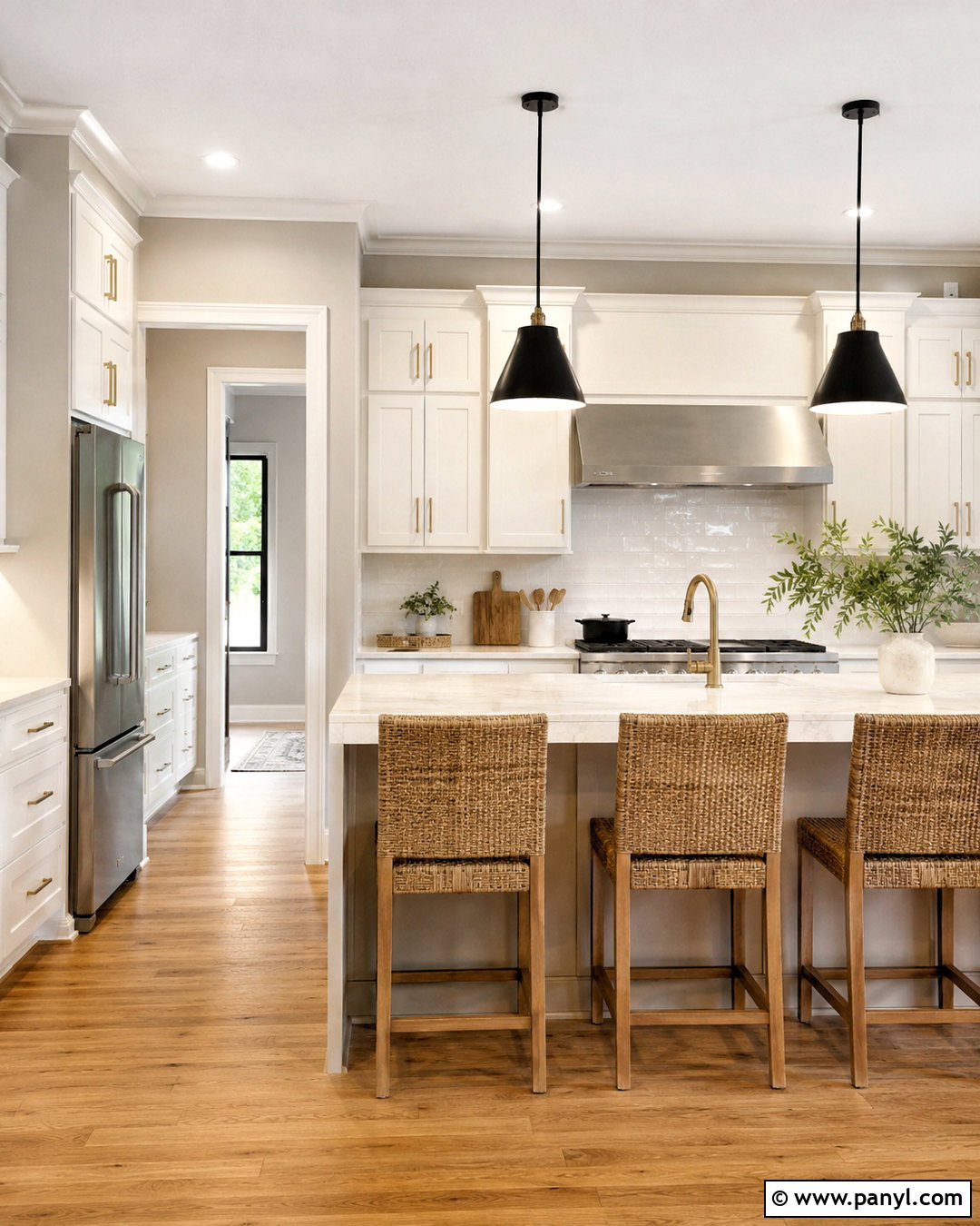 White Cabinets With Agreeable Gray Walls - 20 cabinet color with agreeable gray walls