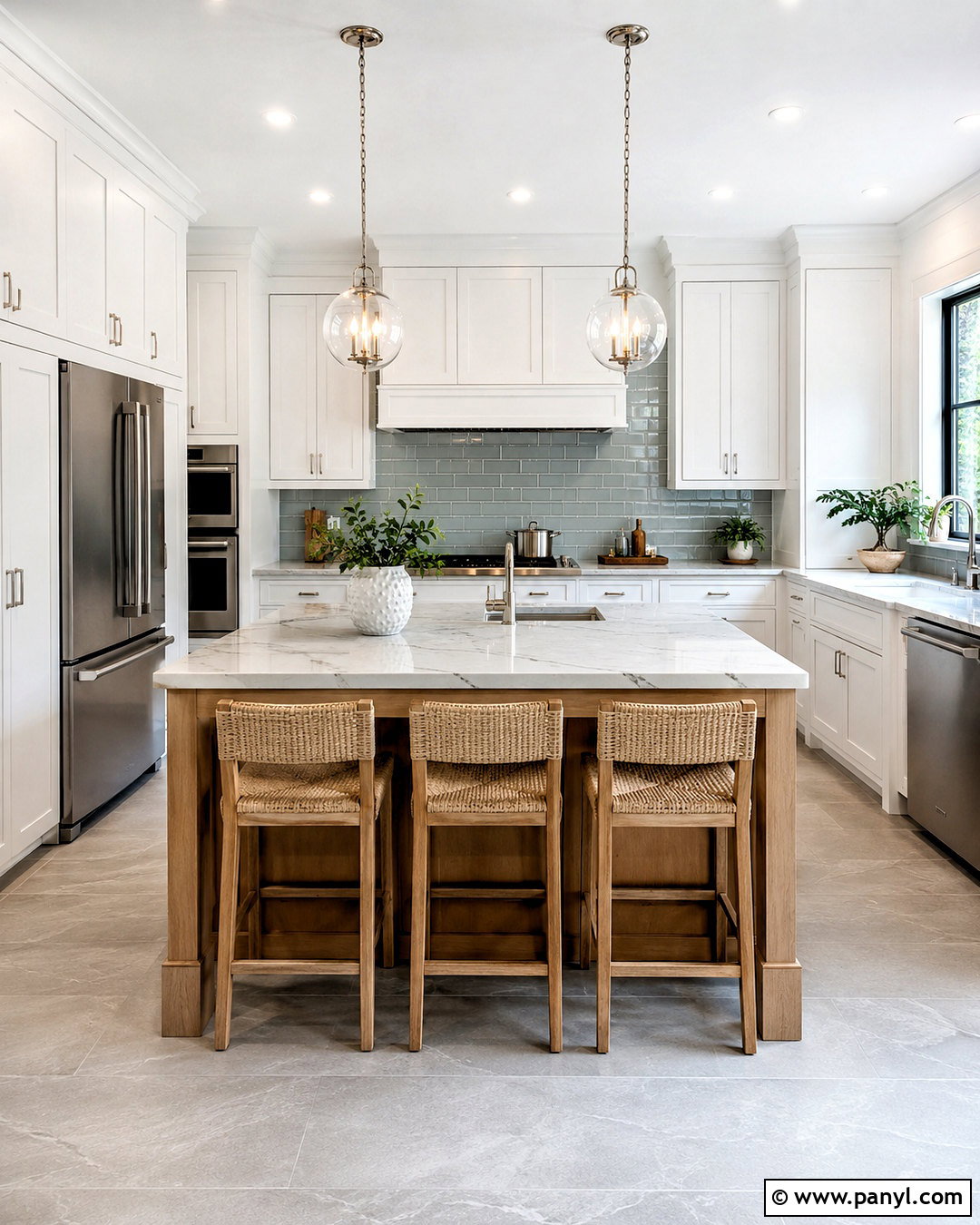 White Cabinets With Light Grey Floors - 20 light grey floors kitchen ideas