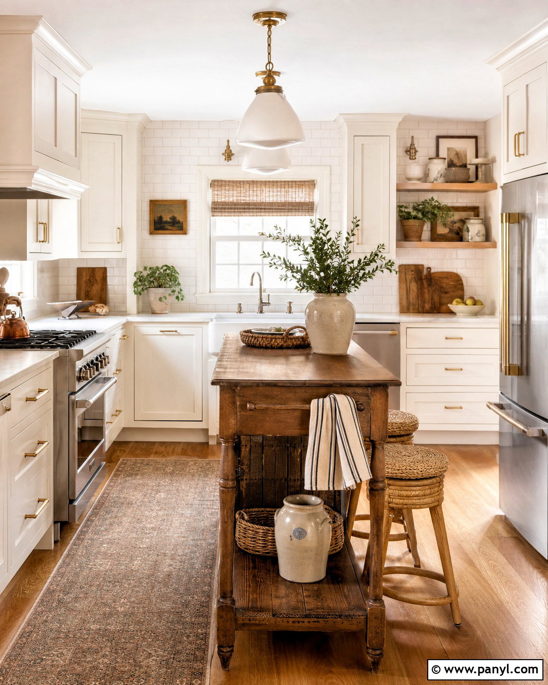 White Cottage Kitchen - 20 cottage kitchen ideas