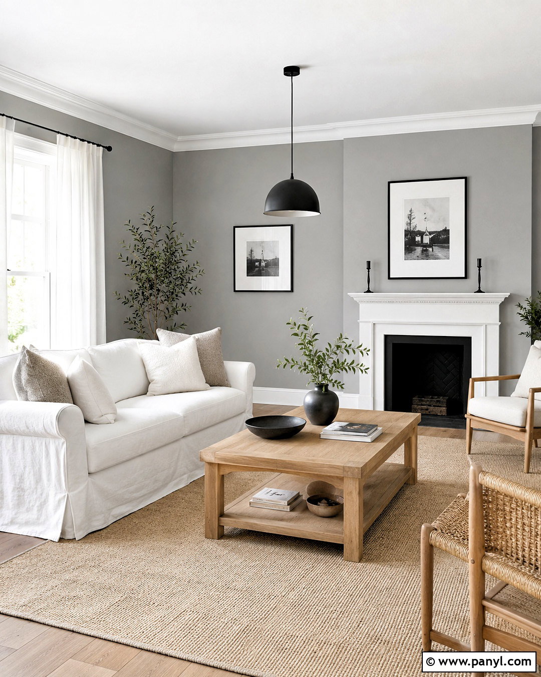White Decor With Grey Walls - 20 What Goes With Grey Walls