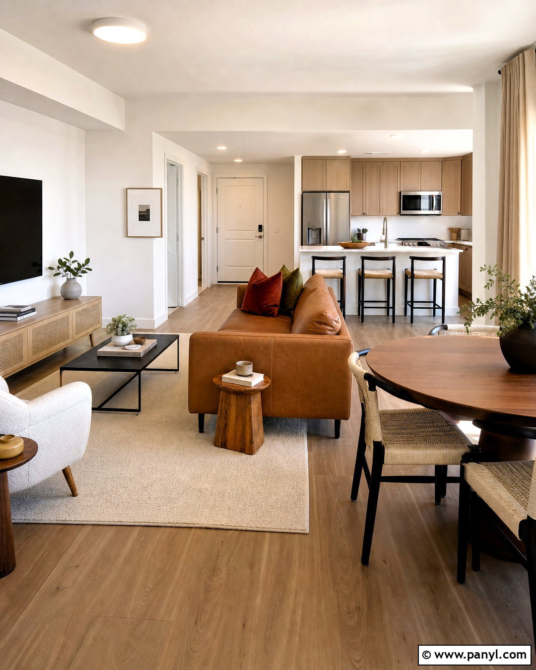 White Dove And Camel Brown Apartment - 20 white dove color palette ideas