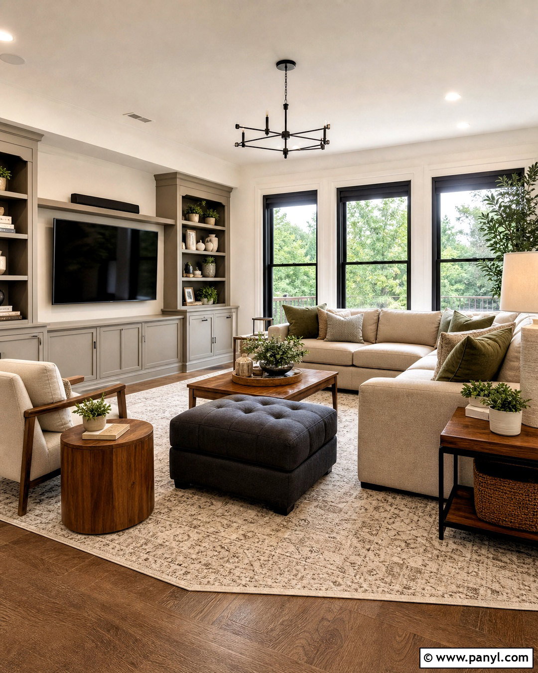 White Dove And Revere Pewter Family Room - 20 white dove color palette ideas
