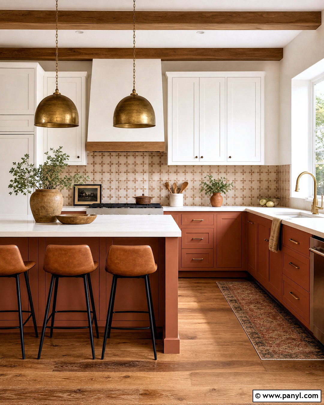 White Dove And Terracotta Kitchen - 20 white dove color palette ideas