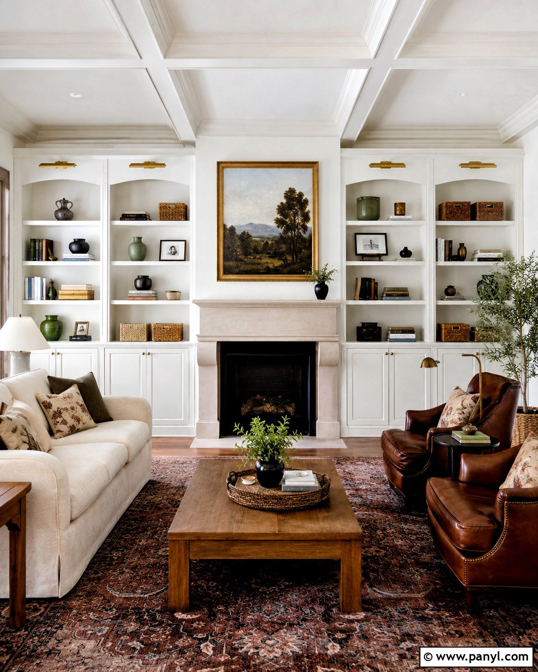 White Dove Walls With Built-Ins - 35 white dove benjamin moore walls