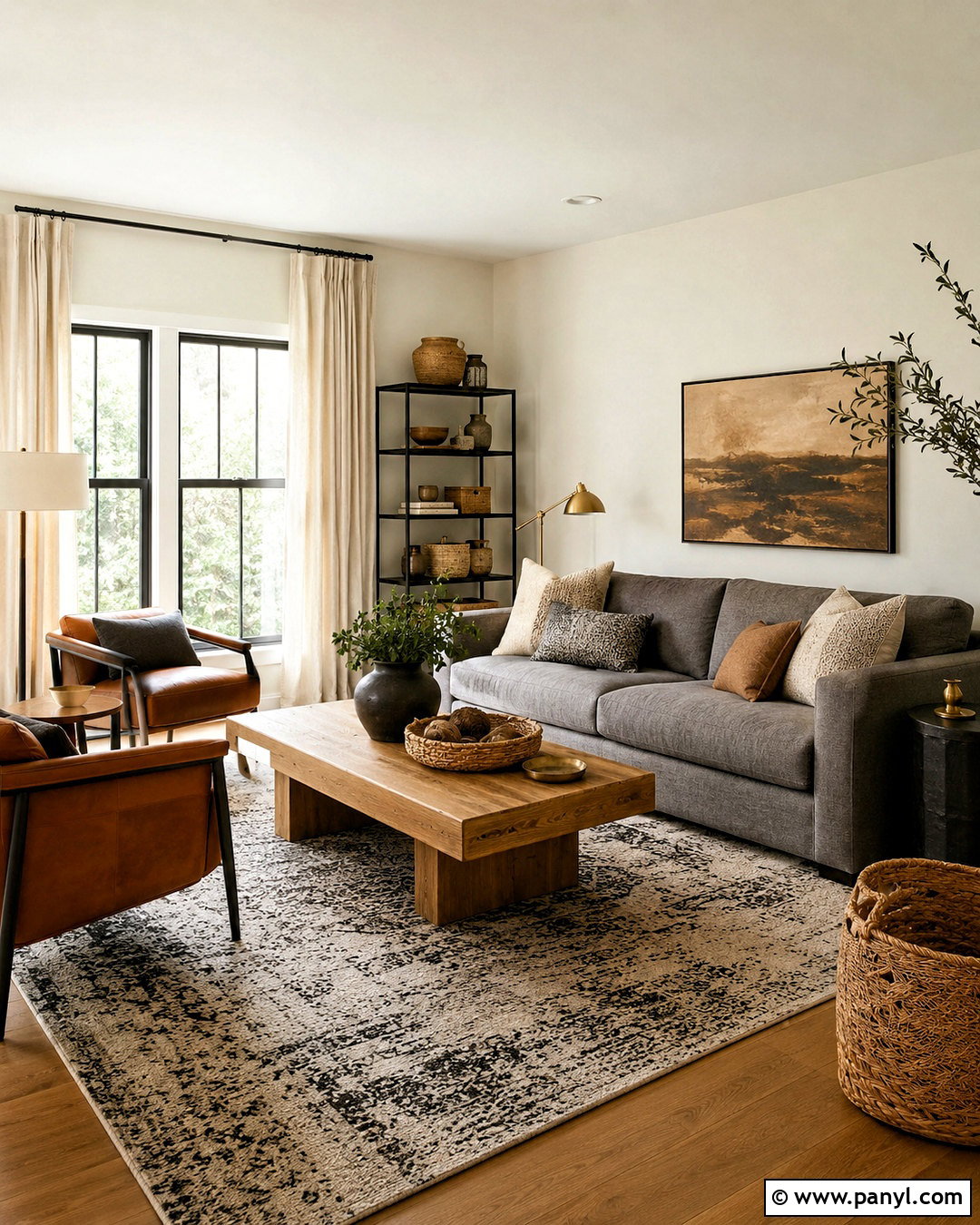 White Dove Walls With Gray Sofa - 35 white dove benjamin moore walls