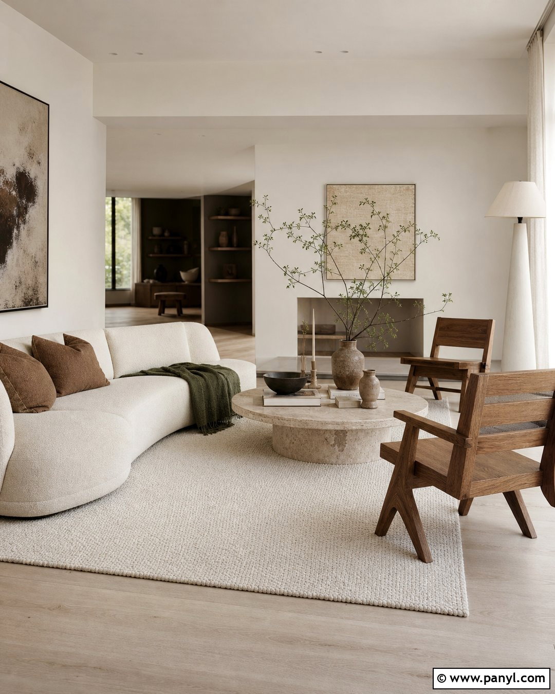 35 BM White Dove Walls for Bright, Timeless Modern Rooms