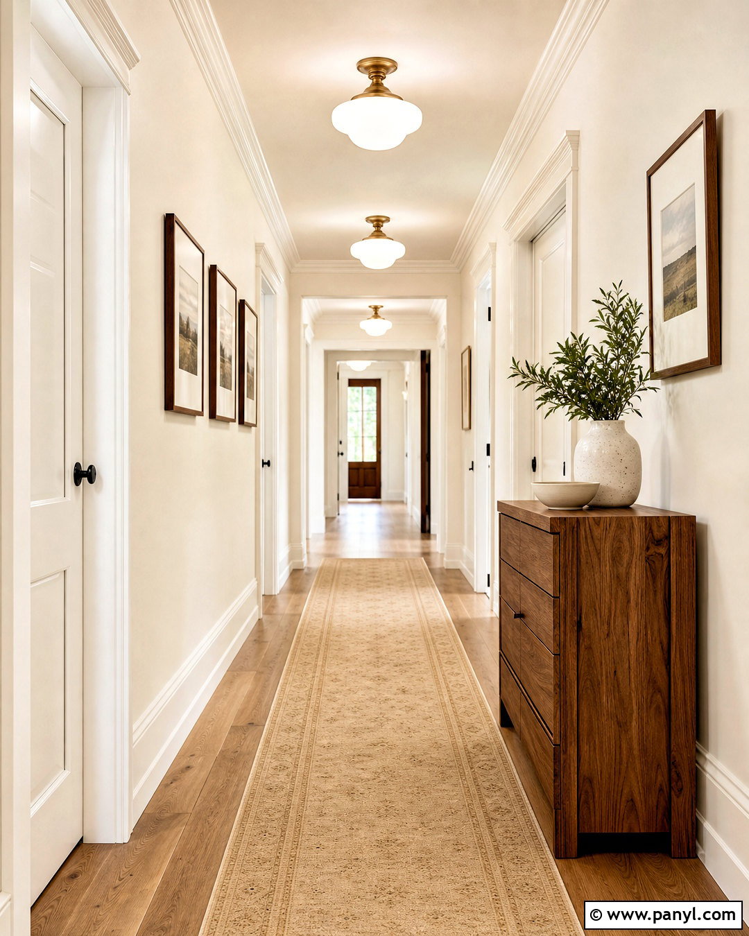 White Down Hallway - 20 white down benjamin moore ideas